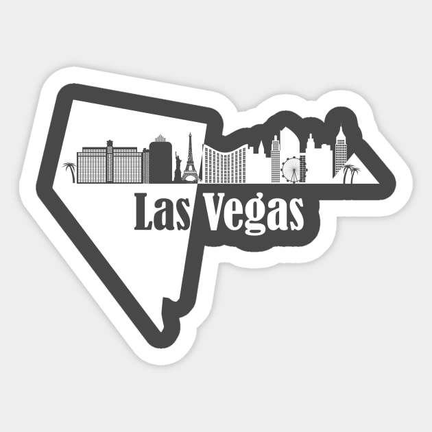 Las Vegas Sticker by DimDom